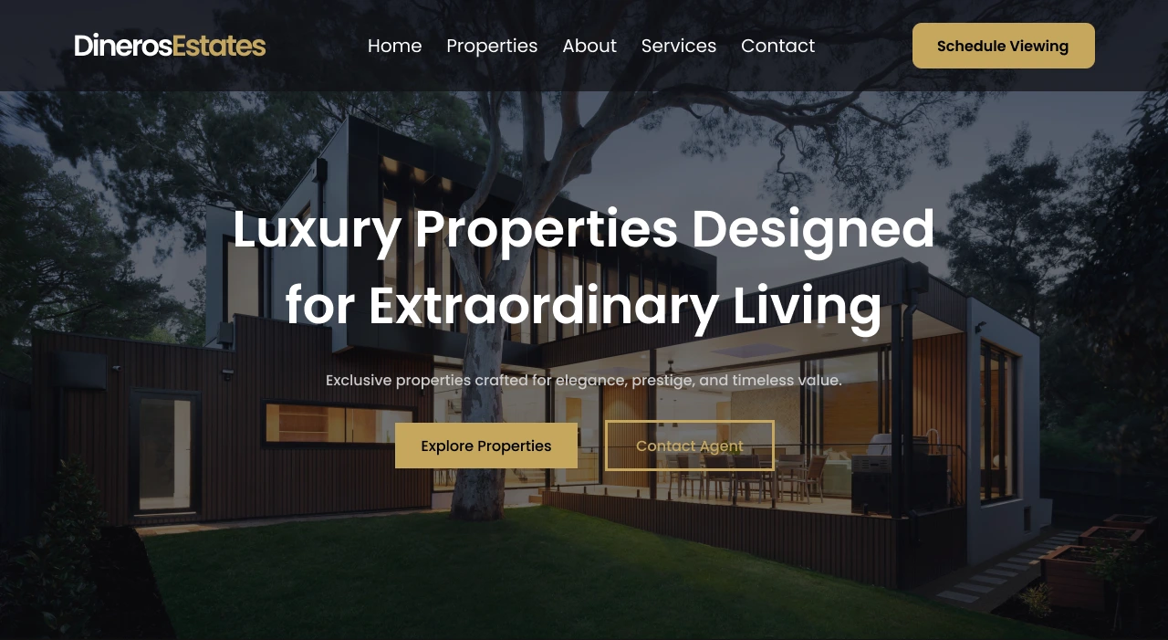 Real Estate Website